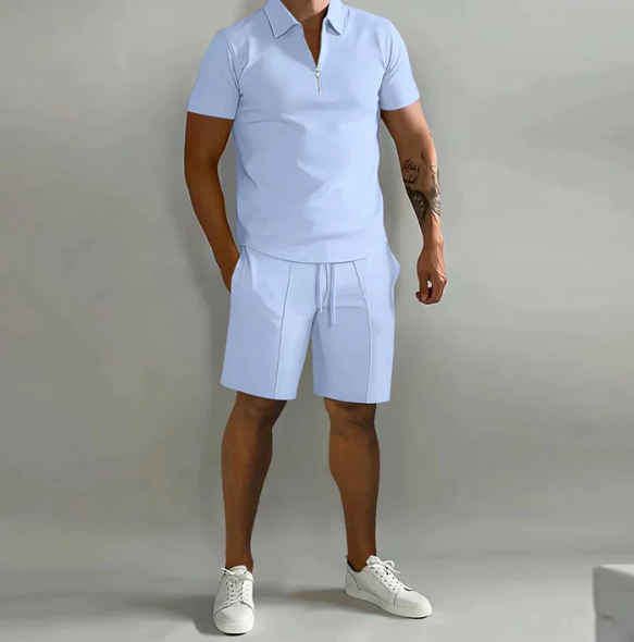 Ikarus - Herren-Sommer-Set Hellblau