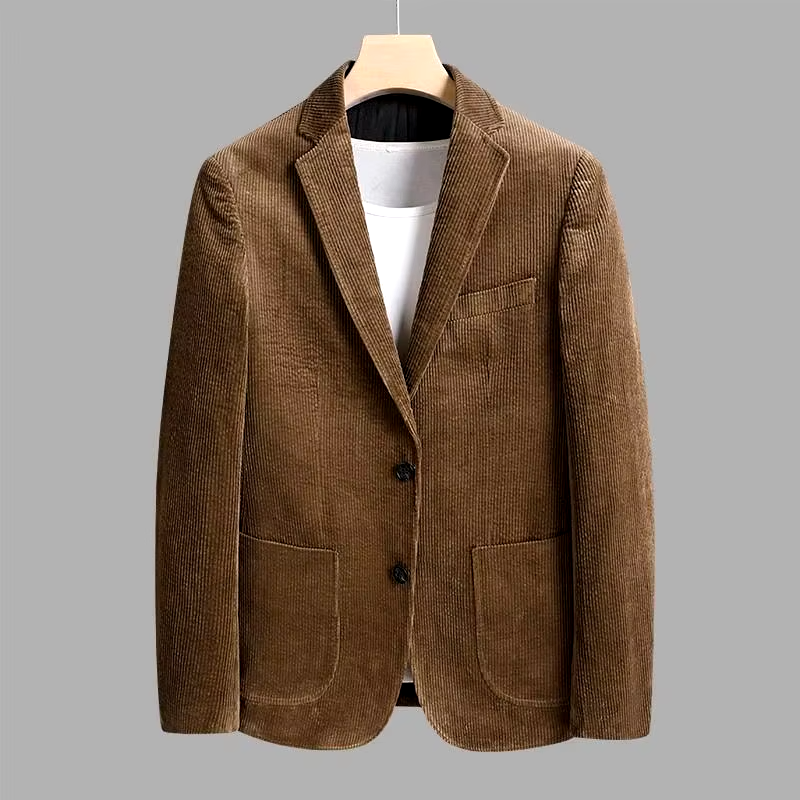 Ilias- Klassischer Cordblazer Braun