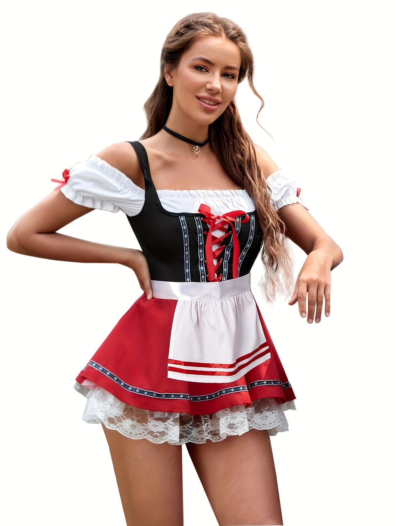 Isolde – Bayerisches Dirndl Kleid Damen Oktoberfest Tracht Elegant 1