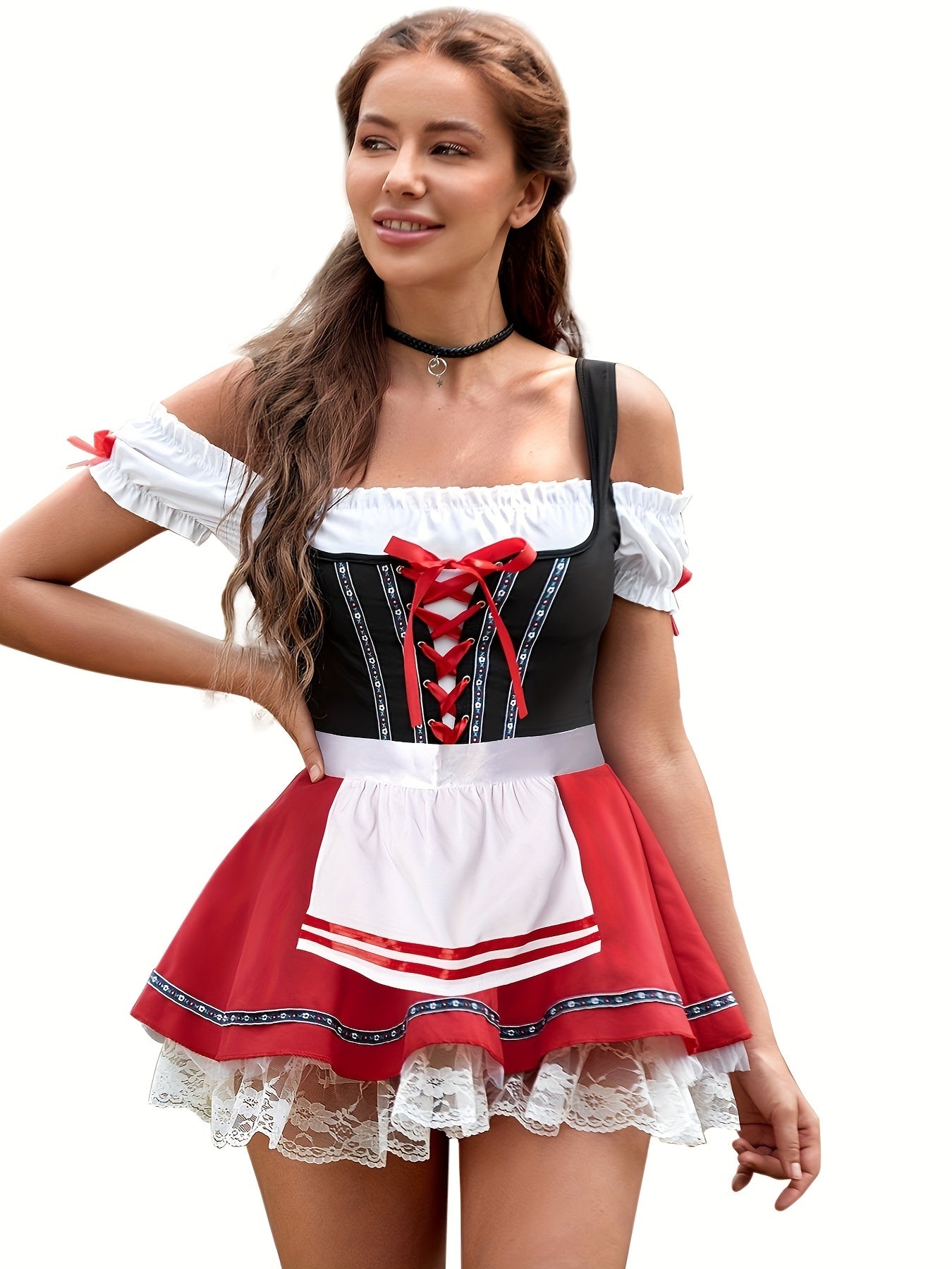 Isolde – Bayerisches Dirndl Kleid Damen Oktoberfest Tracht Elegant 4