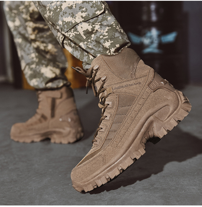Ivan - Wasserdichte Outdoor-Stiefel mit Durchstichschutz für Männer