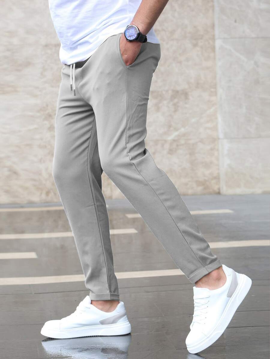 Ivo – Herren Hose Mit Schräge Taschen Und Tunnelzug 2