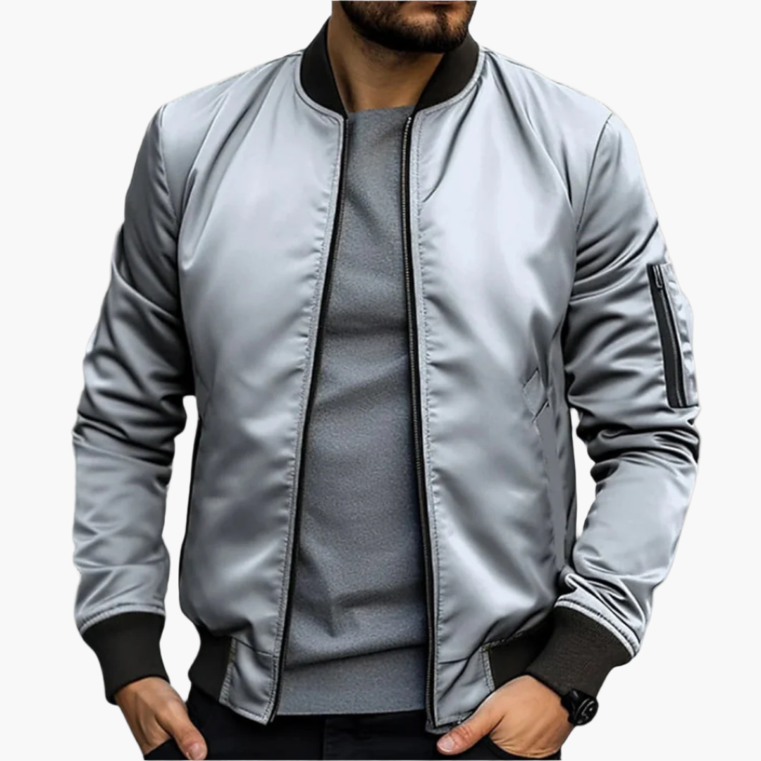 Ulrich – Bomberjacke für Herren, moderner Casual-Look für Alltag & Freizeit