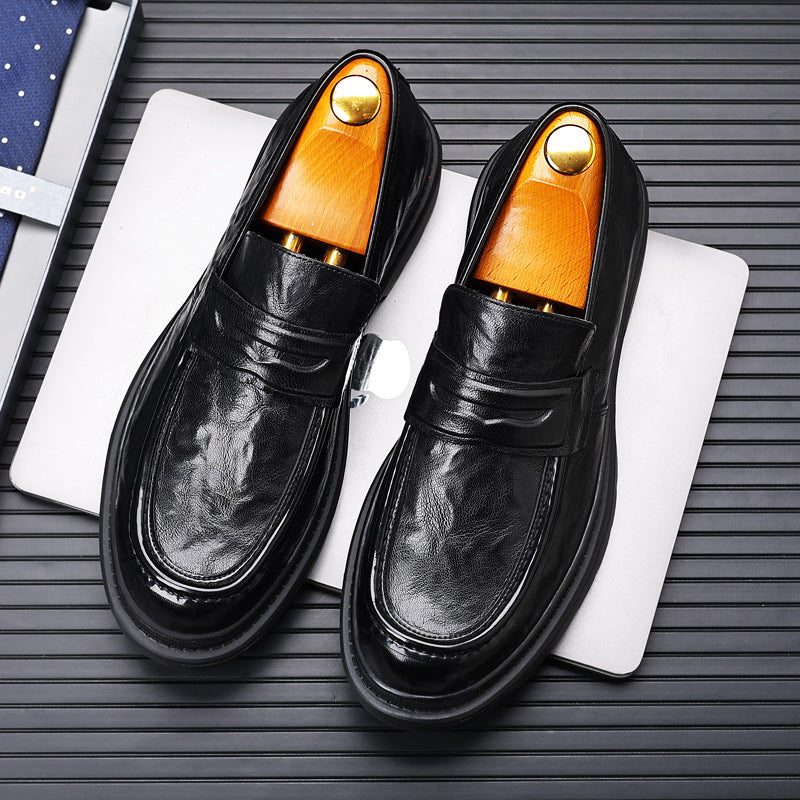 Jamil – Italienische Herren-Loafer aus weichem Lammleder Schwarz