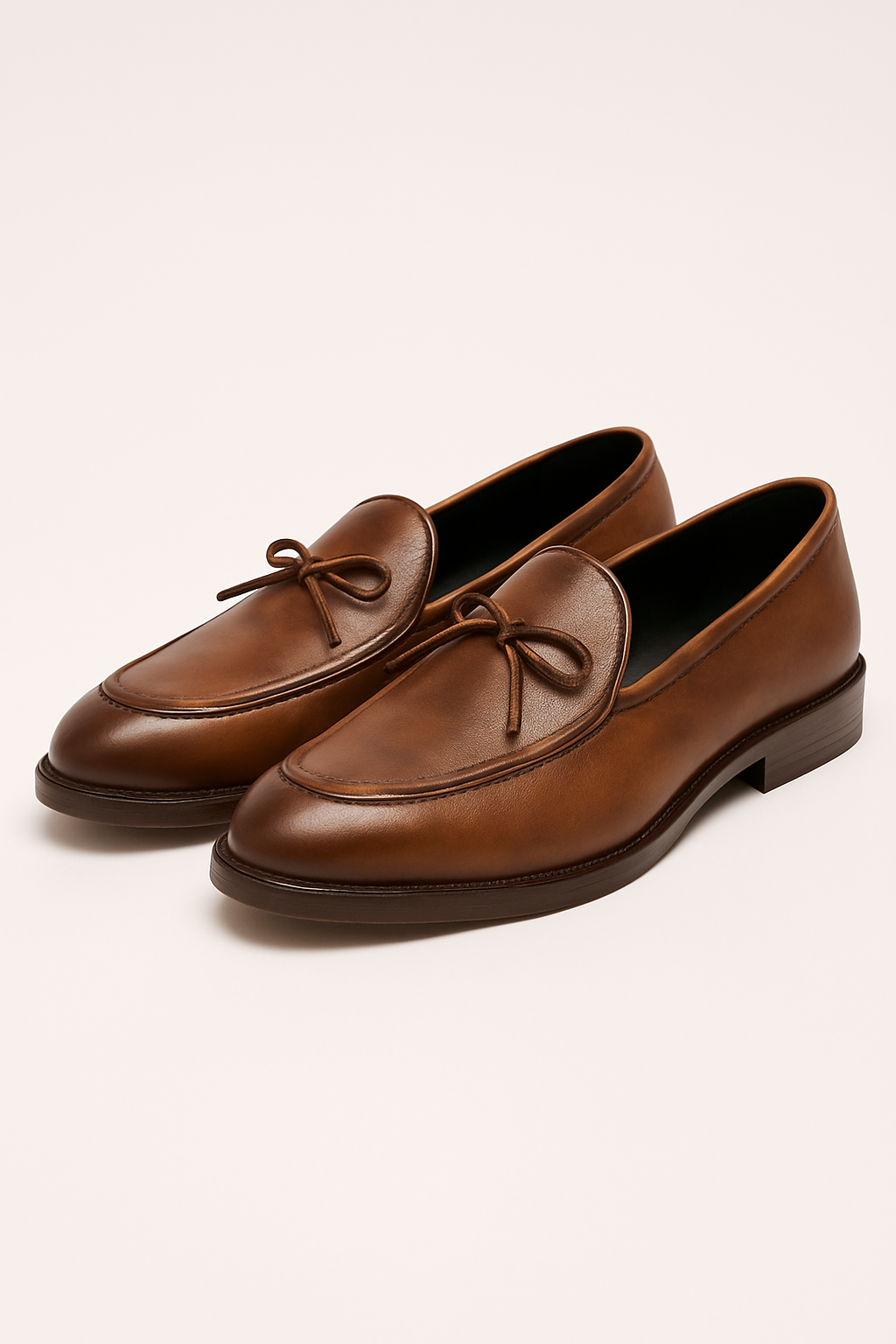 Jannik – Lederloafer Herren Schleife Klassisch Formell Stil 2