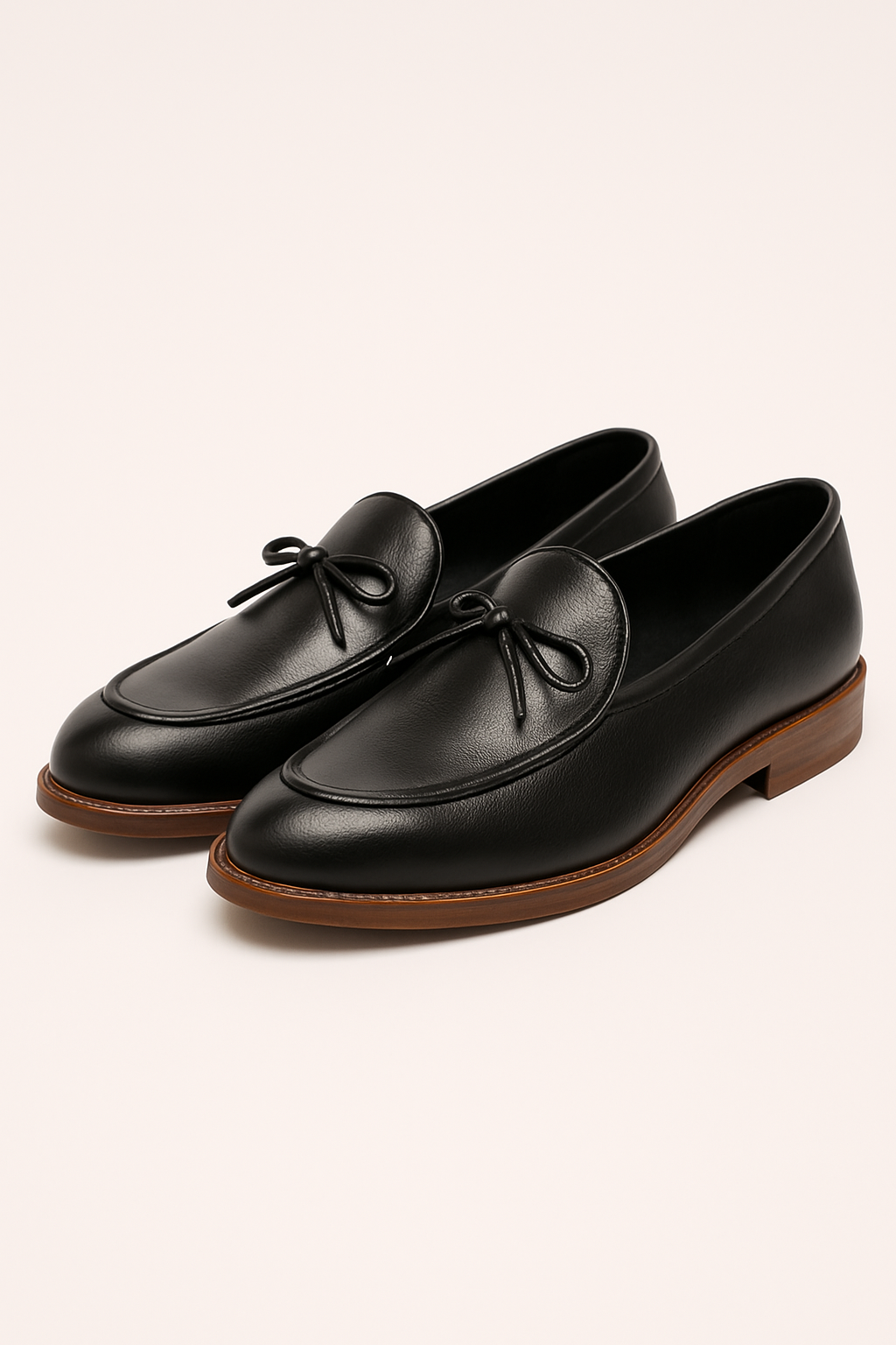 Jannik – Lederloafer Herren Schleife Klassisch Formell Stil 4