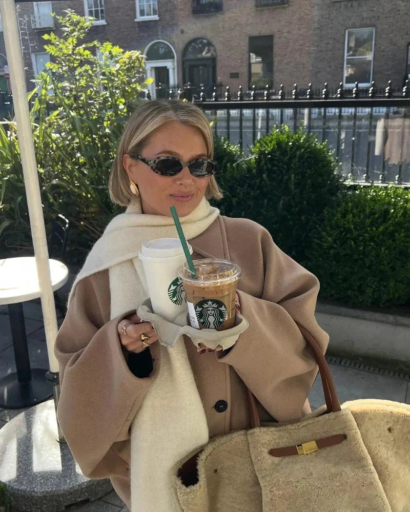 Diana – Lässige Übergangsjacke In Beige