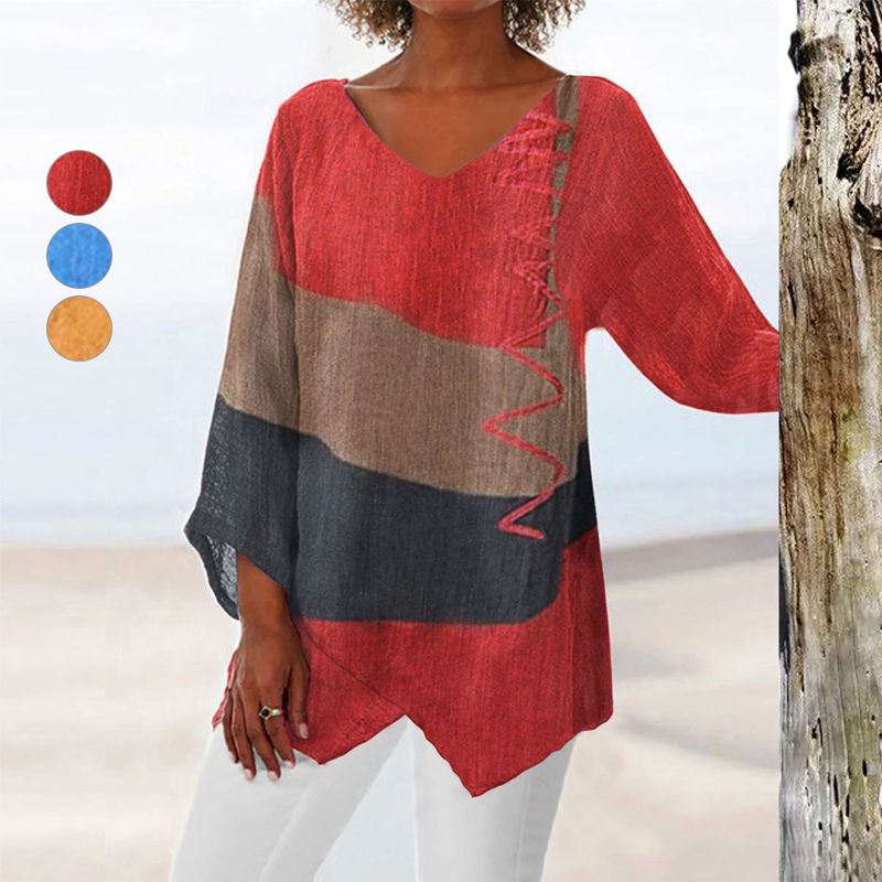 Jolien- Elegante Damen Bluse Rot 2