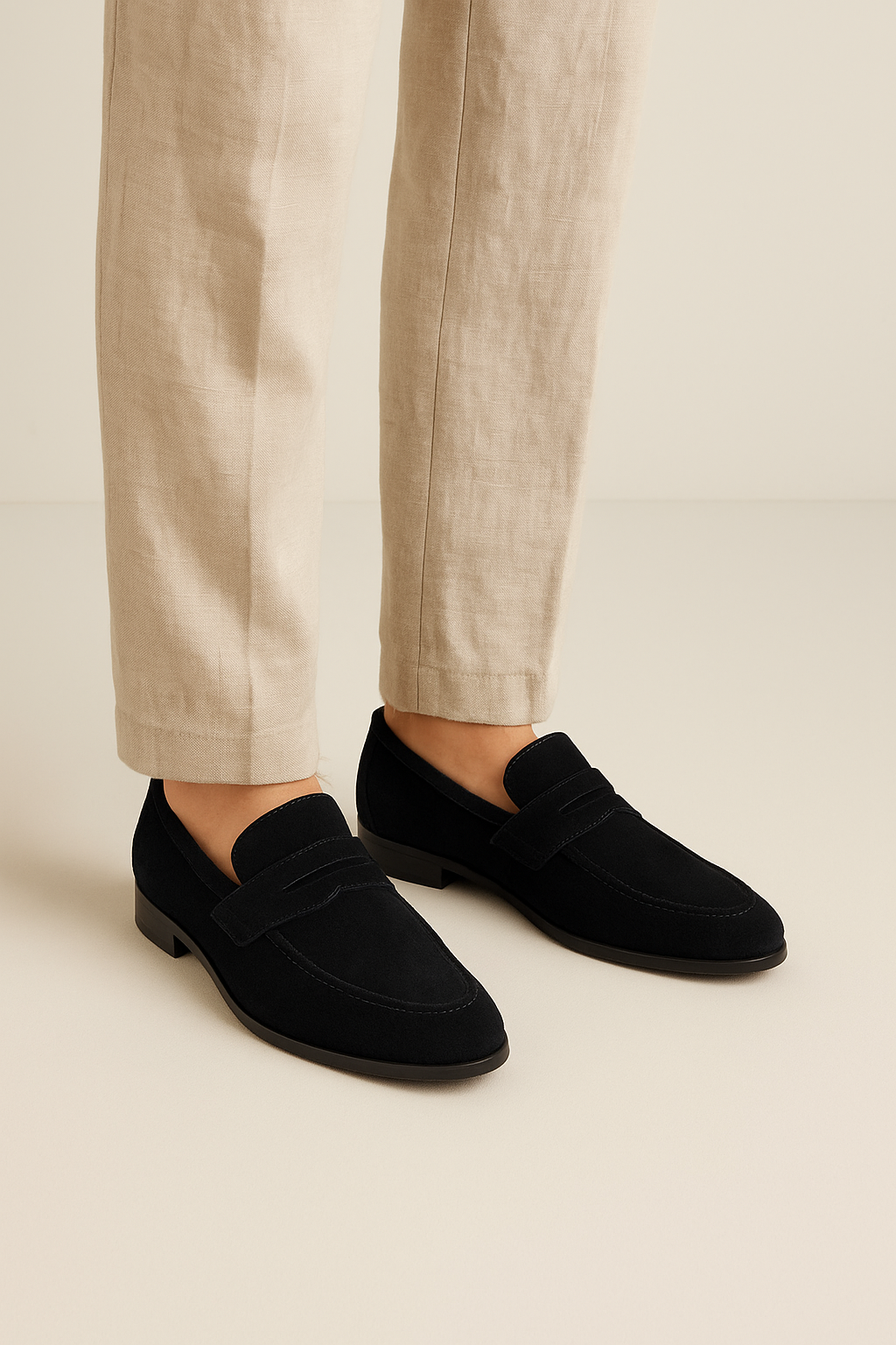 Jonas – Wildleder Loafer Herren Lässig Bequem Klassisch 1
