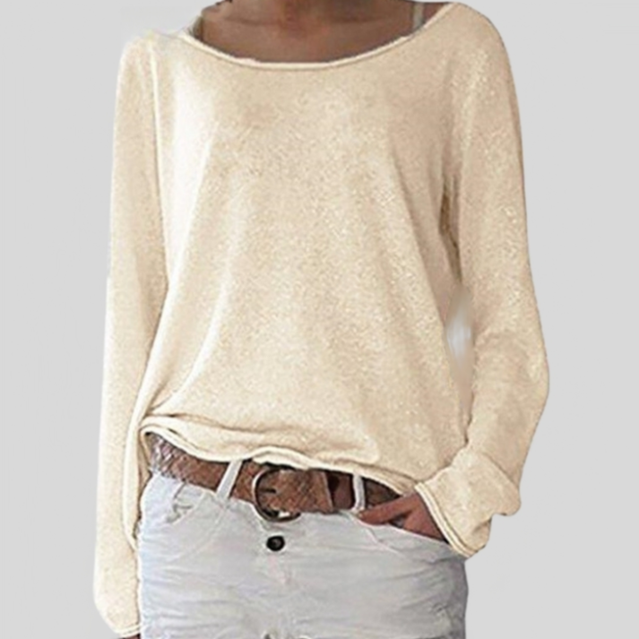 Josephine - Rundhals-Pullover Leicht und Elegant