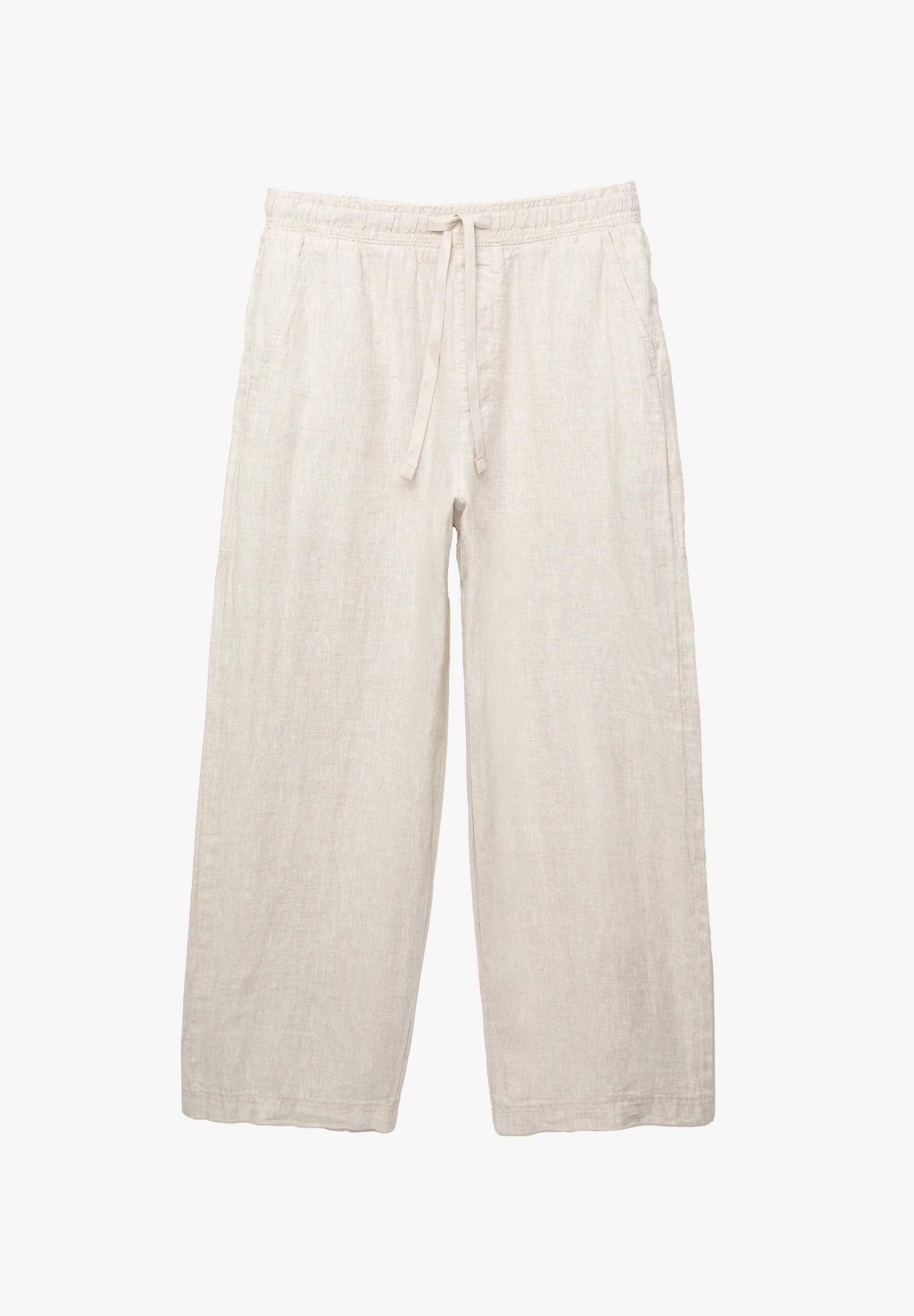 Kai – Leinenhose Herren Beige Luftig Lässig Sommer