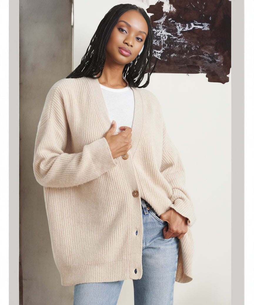 Viola – Lässige Strickjacke für Damen