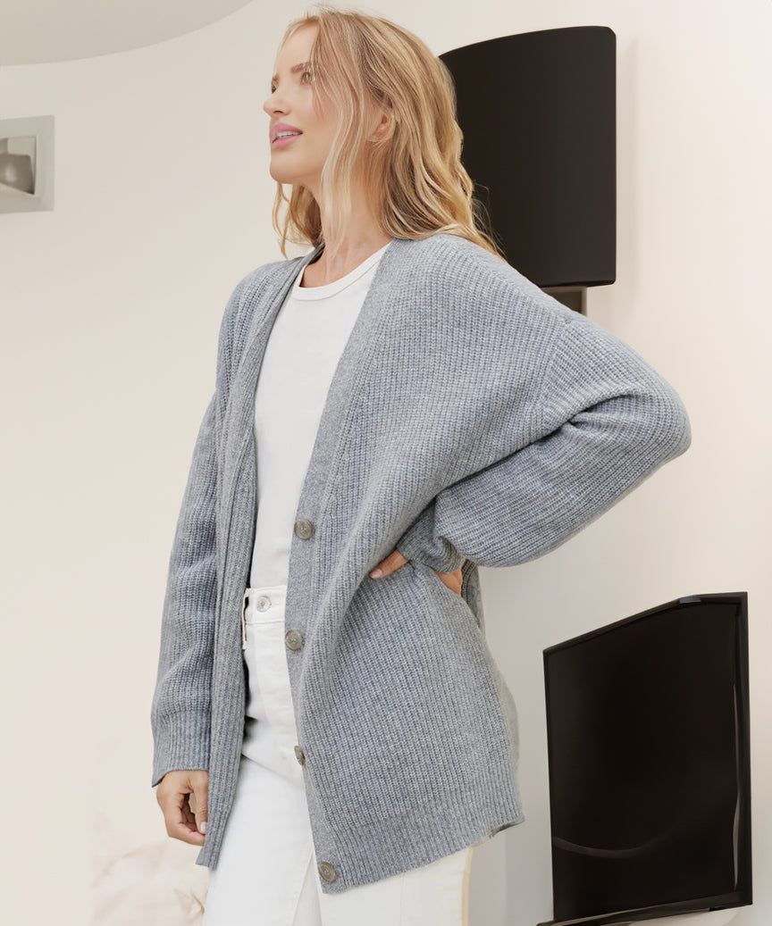 Viola – Lässige Strickjacke für Damen