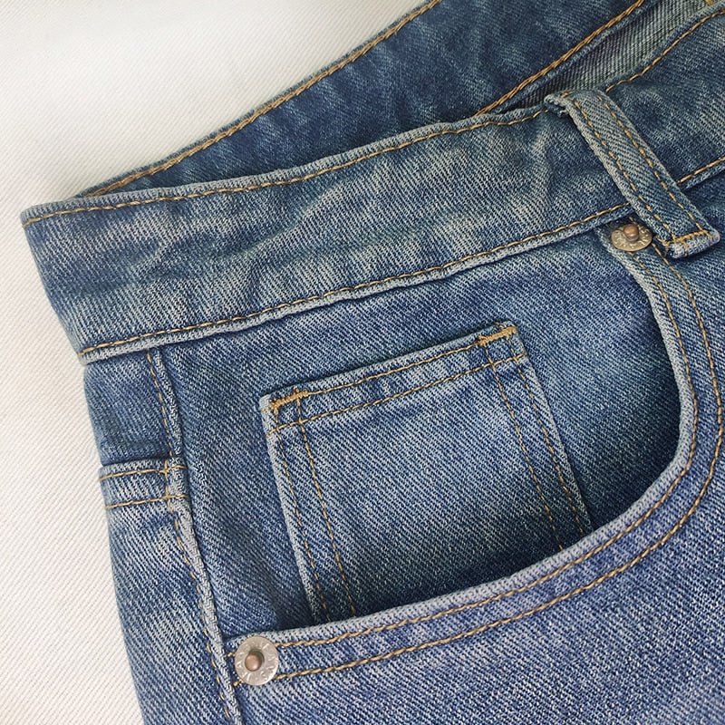 Kathrin - Baggy-Hose mit weitem Bein für Damen Blau 6