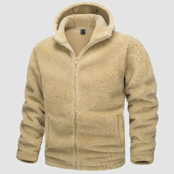 Gideon – Warme Herrenjacke mit Kapuze Winter