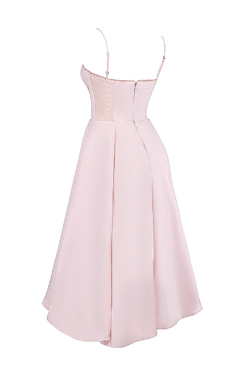 Kirsten - Eleganz Rock Stilvoll & Verführerisch Rosa 5