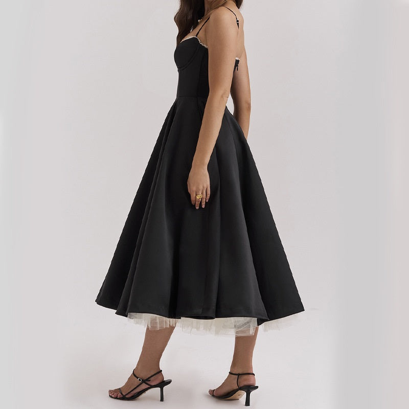 Kirsten - Eleganz Rock Stilvoll & Verführerisch Schwarz 2