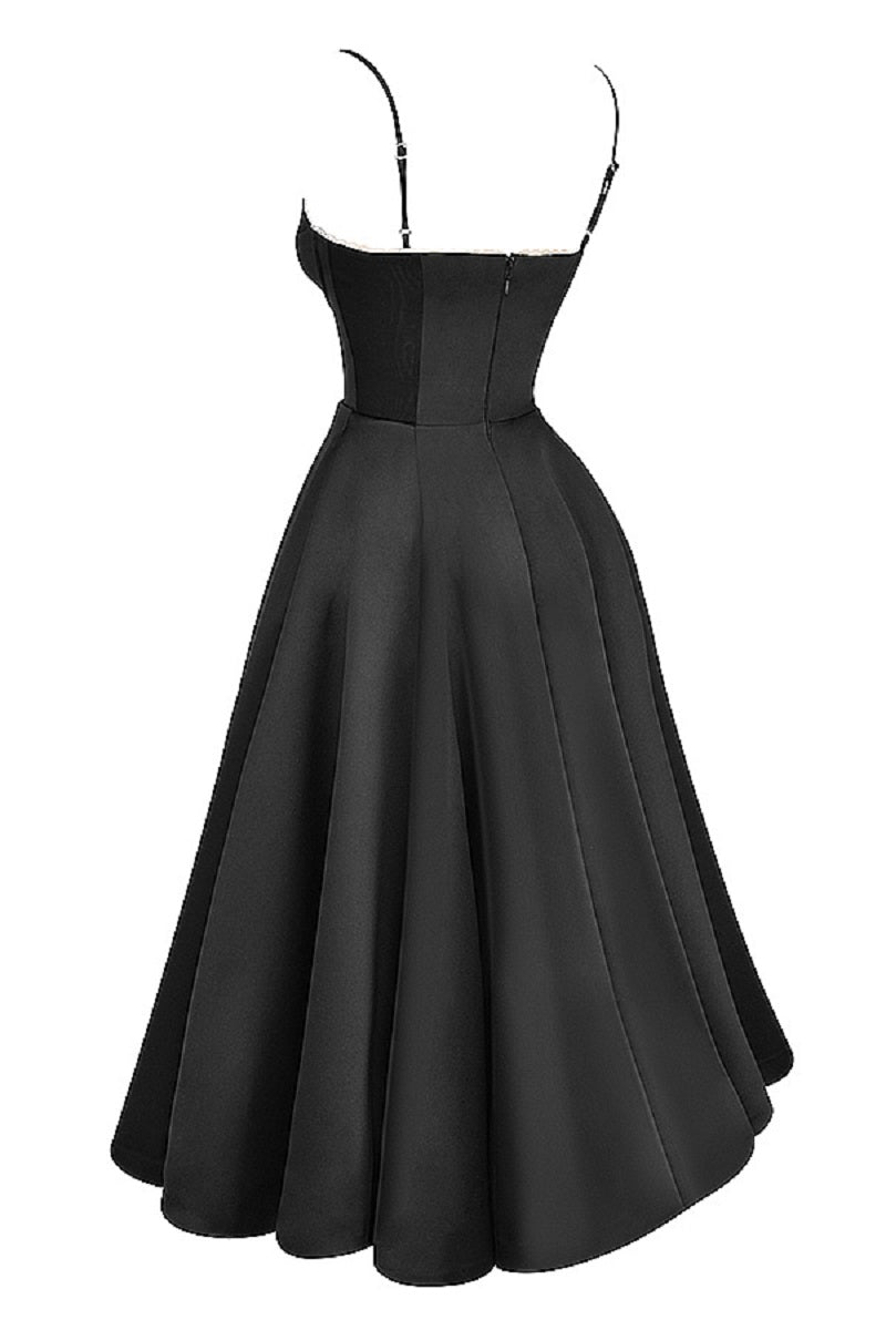 Kirsten - Eleganz Rock Stilvoll & Verführerisch Schwarz 5