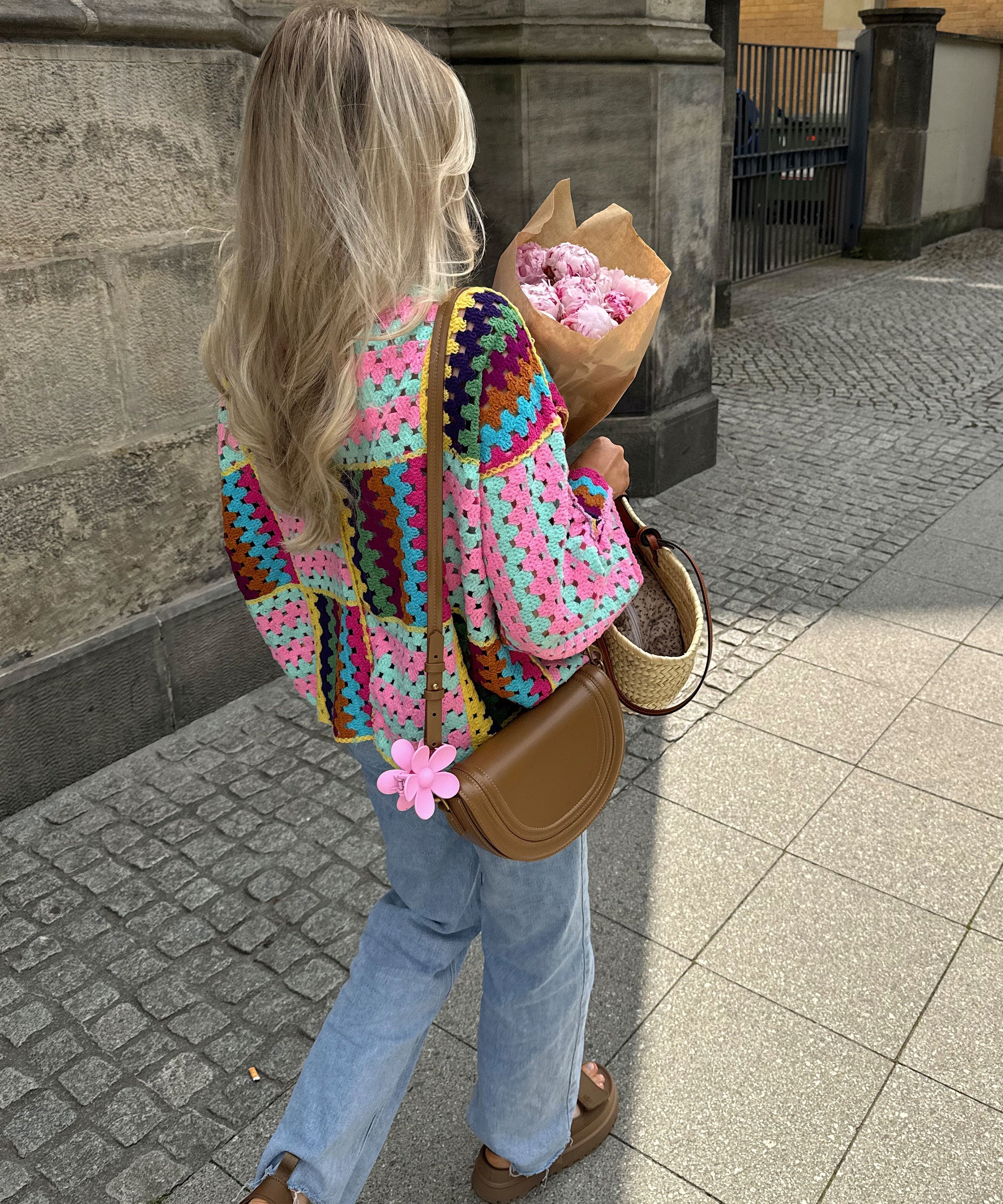 Kyra - Strickjacke Bunt