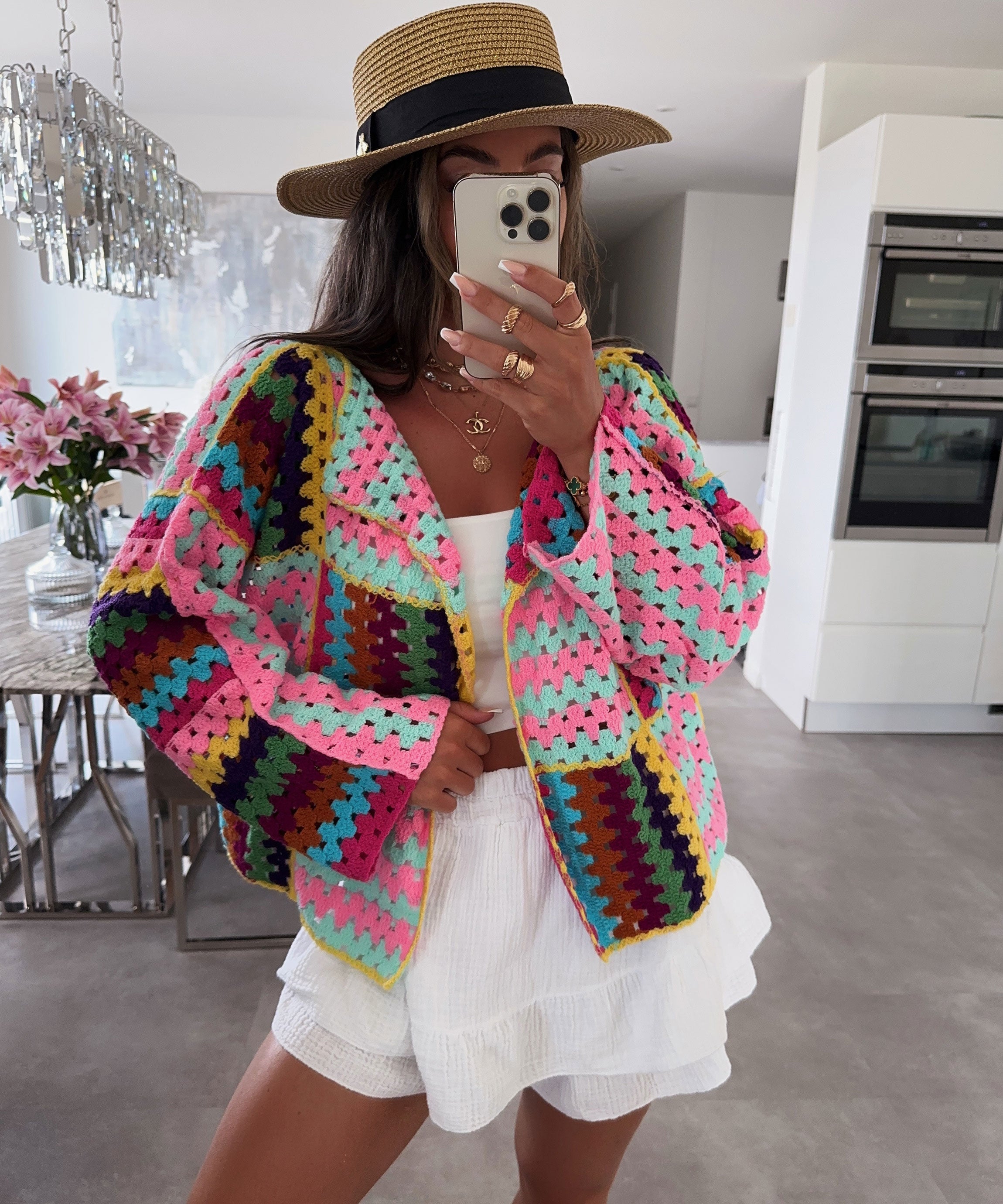 Kyra - Strickjacke Bunt