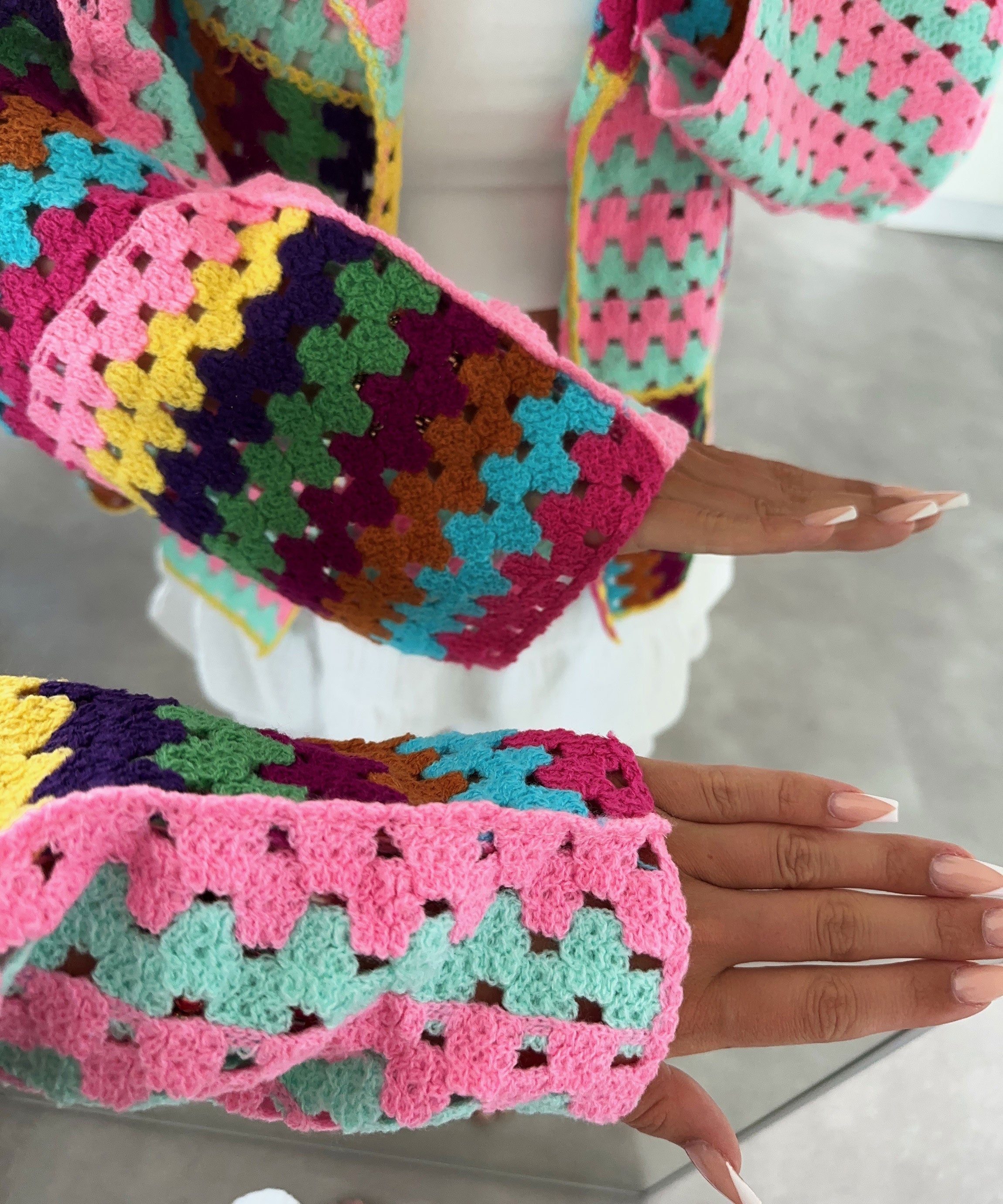 Kyra - Strickjacke Bunt