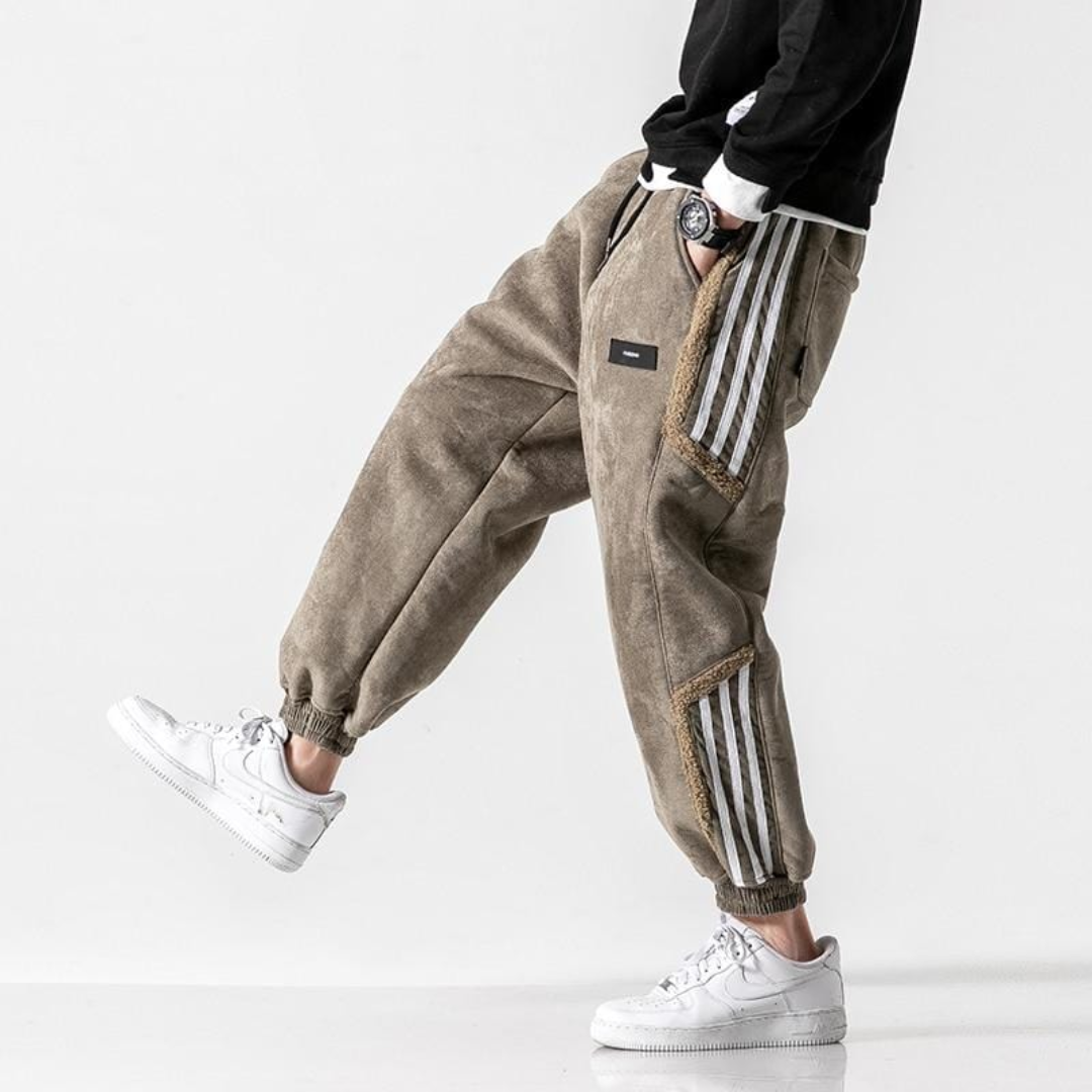 Leon – Lässige Jogger-Hose für Herren Braun