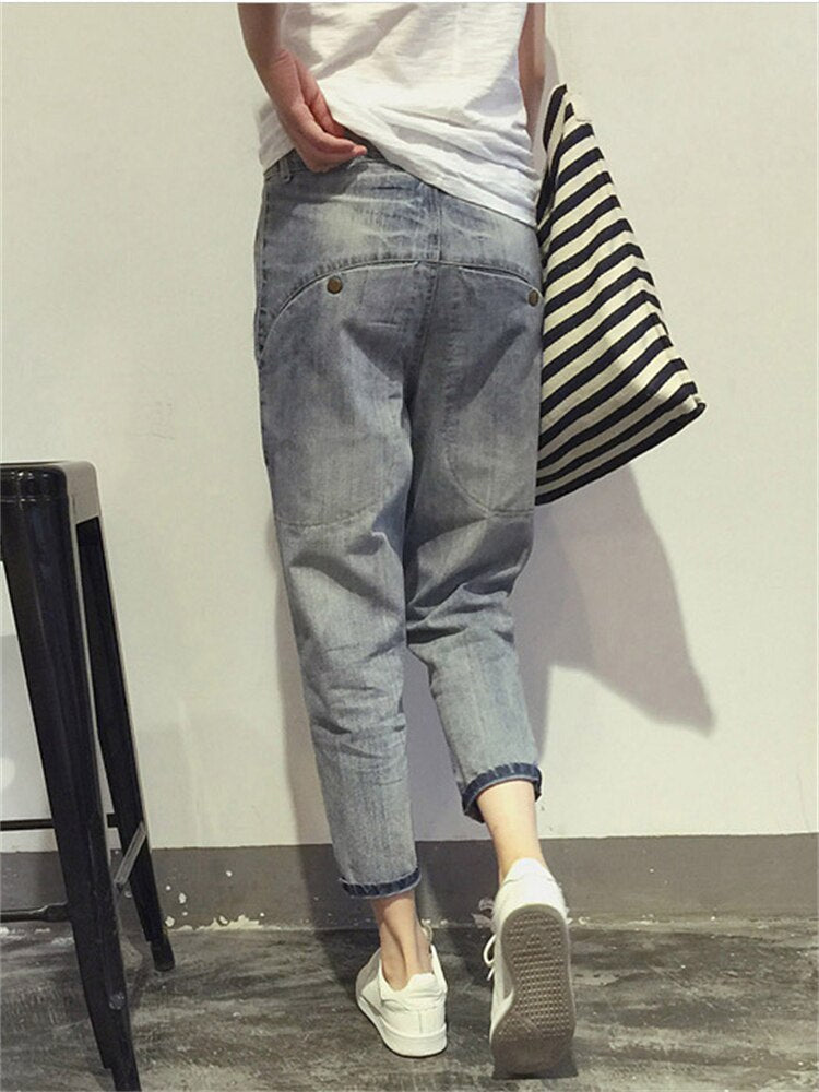 Leonie - Freizeithosen für Damen Blau 4