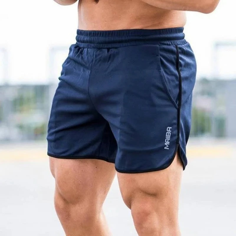 Leopold - Herren Slim Fit Badeshorts blau