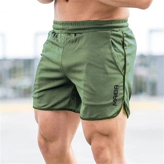 Leopold - Herren Slim Fit Badeshorts grun