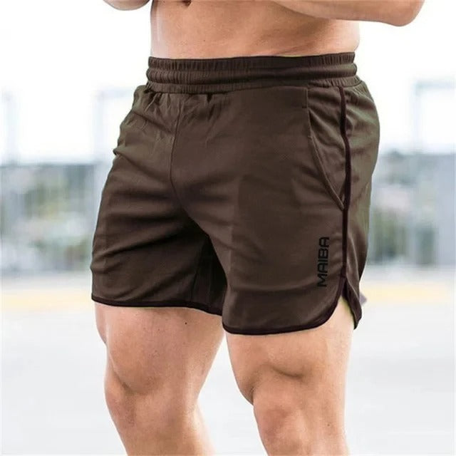 Leopold - Herren Slim Fit Badeshorts kaffee
