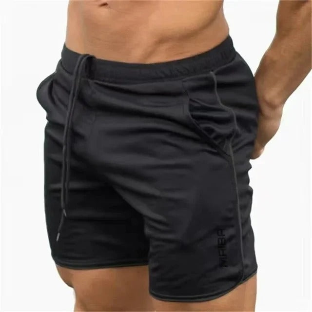 Leopold - Herren Slim Fit Badeshorts schwarz 2