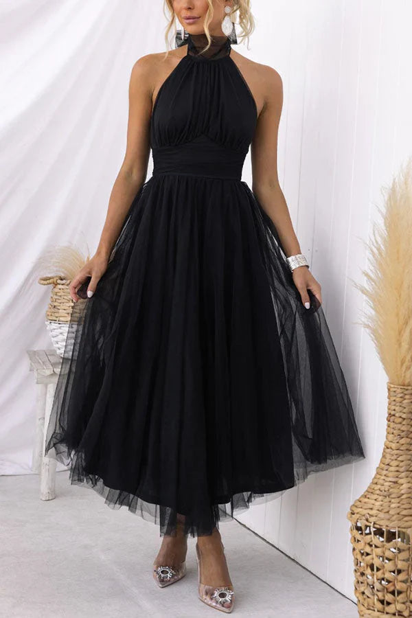 Levera - Elegantes Prinzessinnenkleid Schwarz