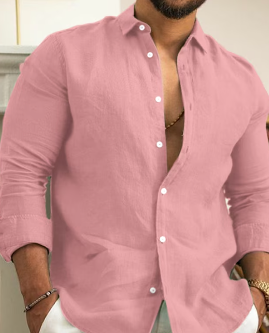 Liam – Sommerhemd Herren Mühelos Elegant Leicht Gestylt 5