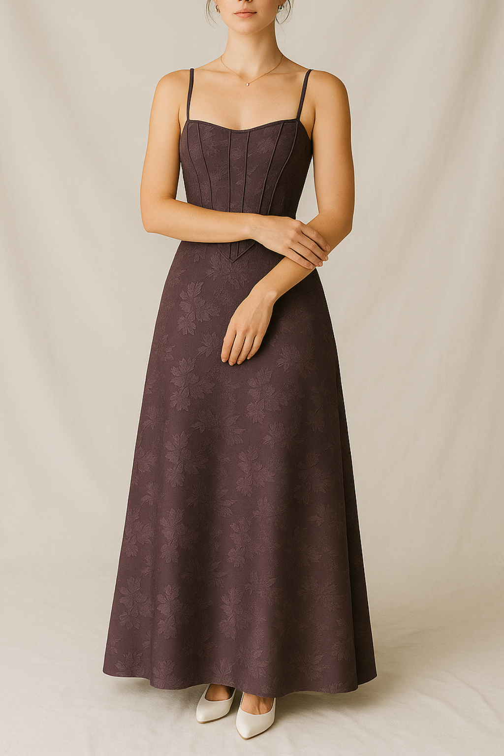 Katharina- Elegante Kleid Mit Klassischer Silhouette
