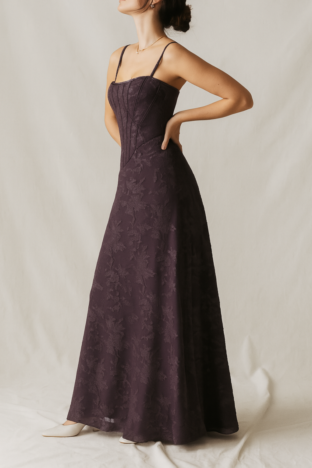 Katharina- Elegante Kleid Mit Klassischer Silhouette