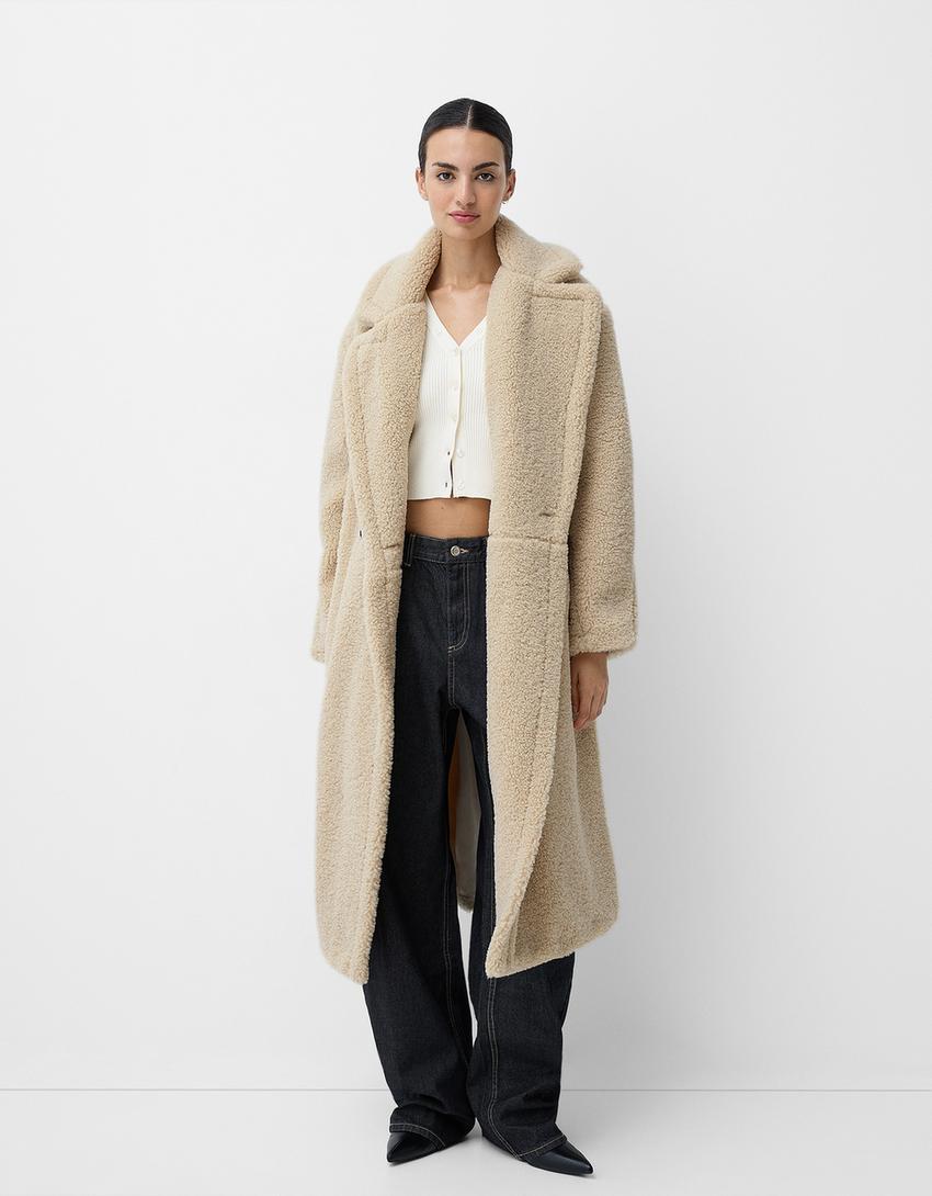 Rebecca – Luxuriöser, kuscheliger Oversize-Mantel