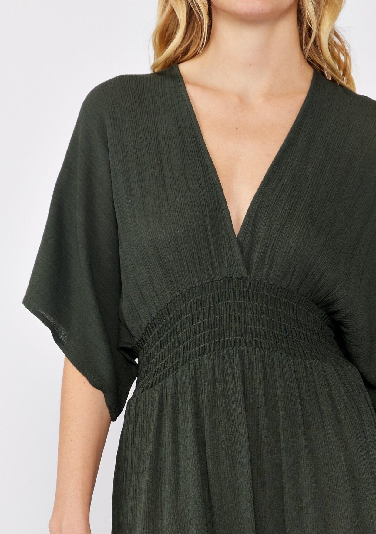 Qiana - Starchild Kimono Ärmeln Maxi Kleid