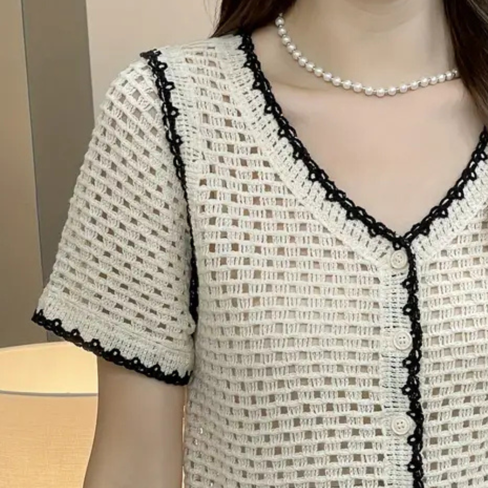 Lucina- Offene Bluse für Damen 2