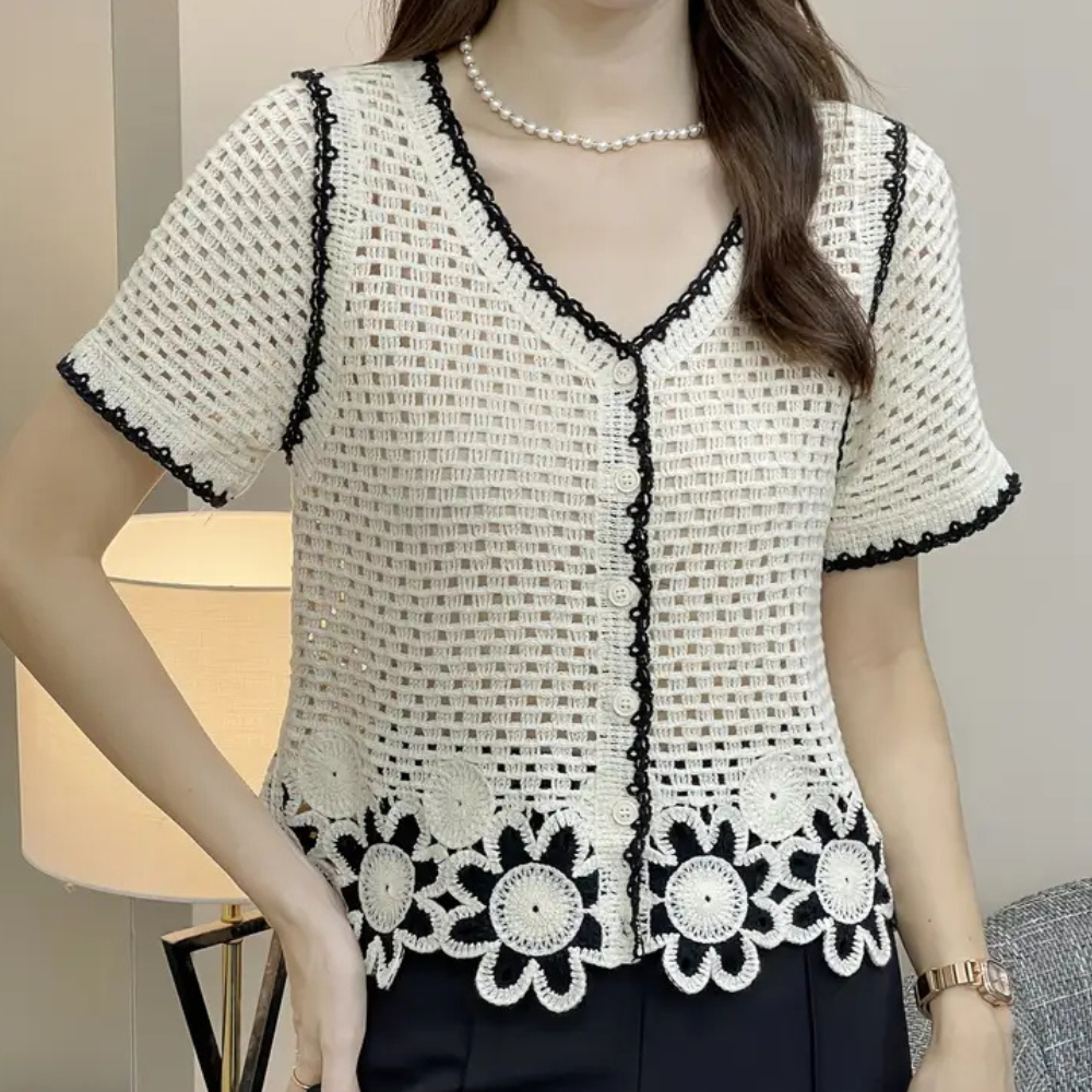 Lucina- Offene Bluse für Damen 3