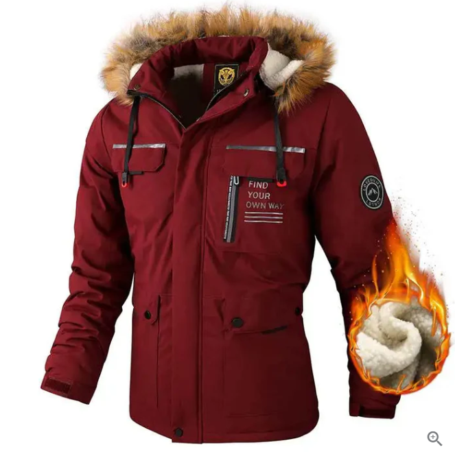 Louis – Wasserdichte Winterjacke für Herren