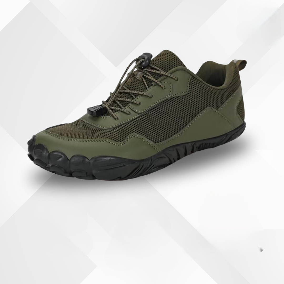 Marcel- Wasserdichte orthopädische Barfuß Schuhe Grün