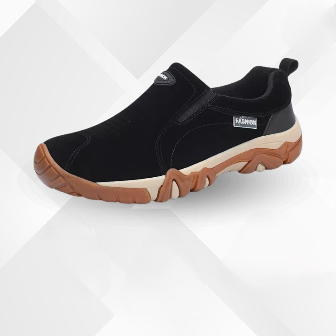 Marcus- Orthopädische Barfuß Komfortschuhe Schwarz