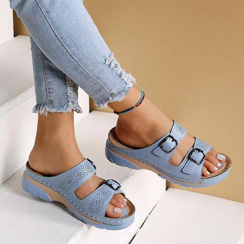 Marieke- Orthopädische Sandale Hellblau
