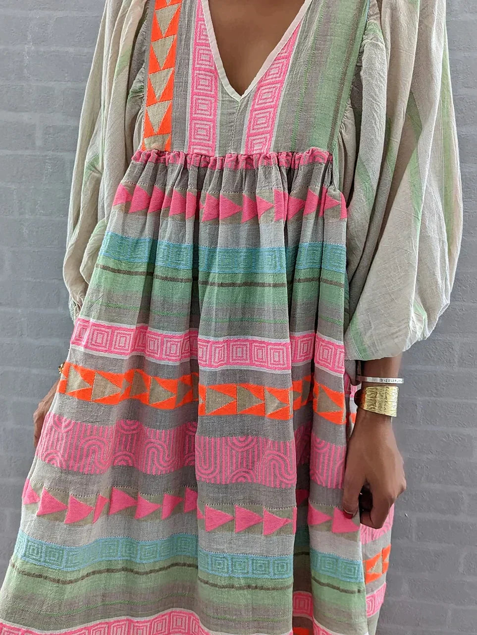 Mathilde- Sommerliches Maxikleid mit Farbverlauf 4
