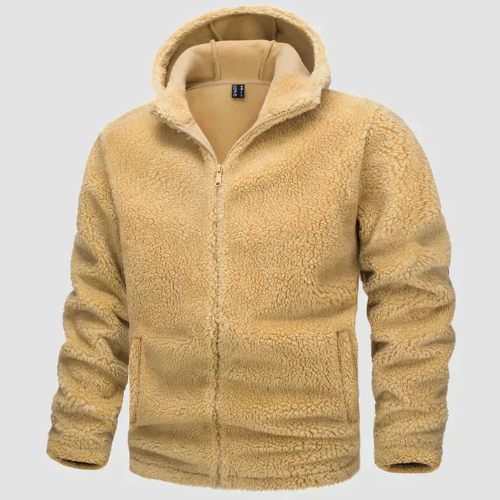 Gideon – Warme Herrenjacke mit Kapuze Winter