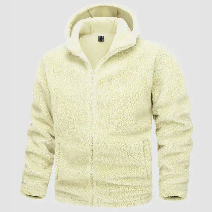 Gideon – Warme Herrenjacke mit Kapuze Winter