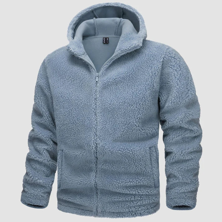 Gideon – Warme Herrenjacke mit Kapuze Winter