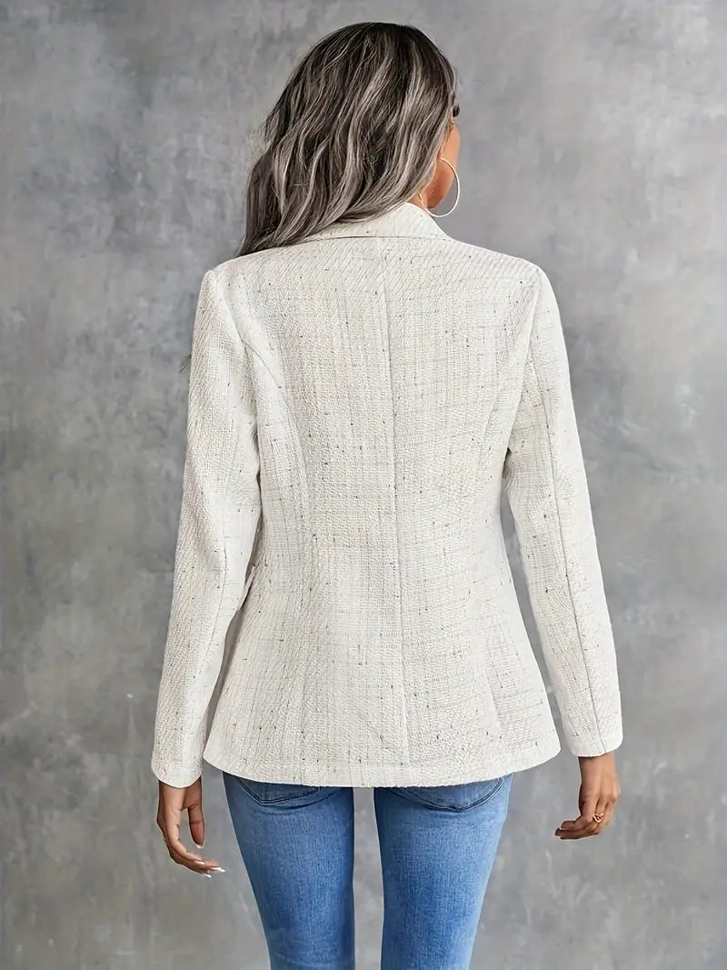 Claudia – Damen-Blazer mit Doppelreihe und strukturiertem Design