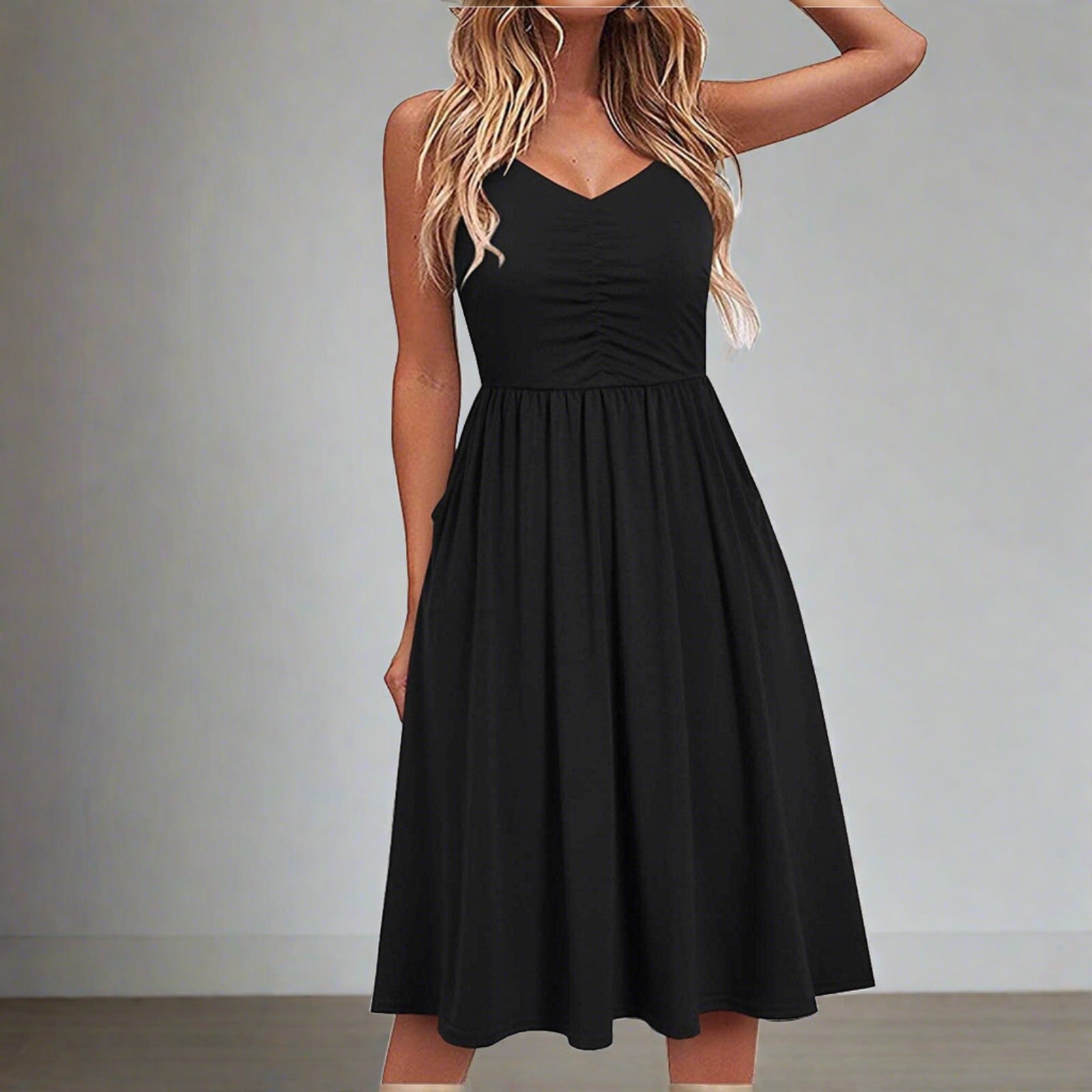 Mila – Stylisches Midikleid für den Sommer