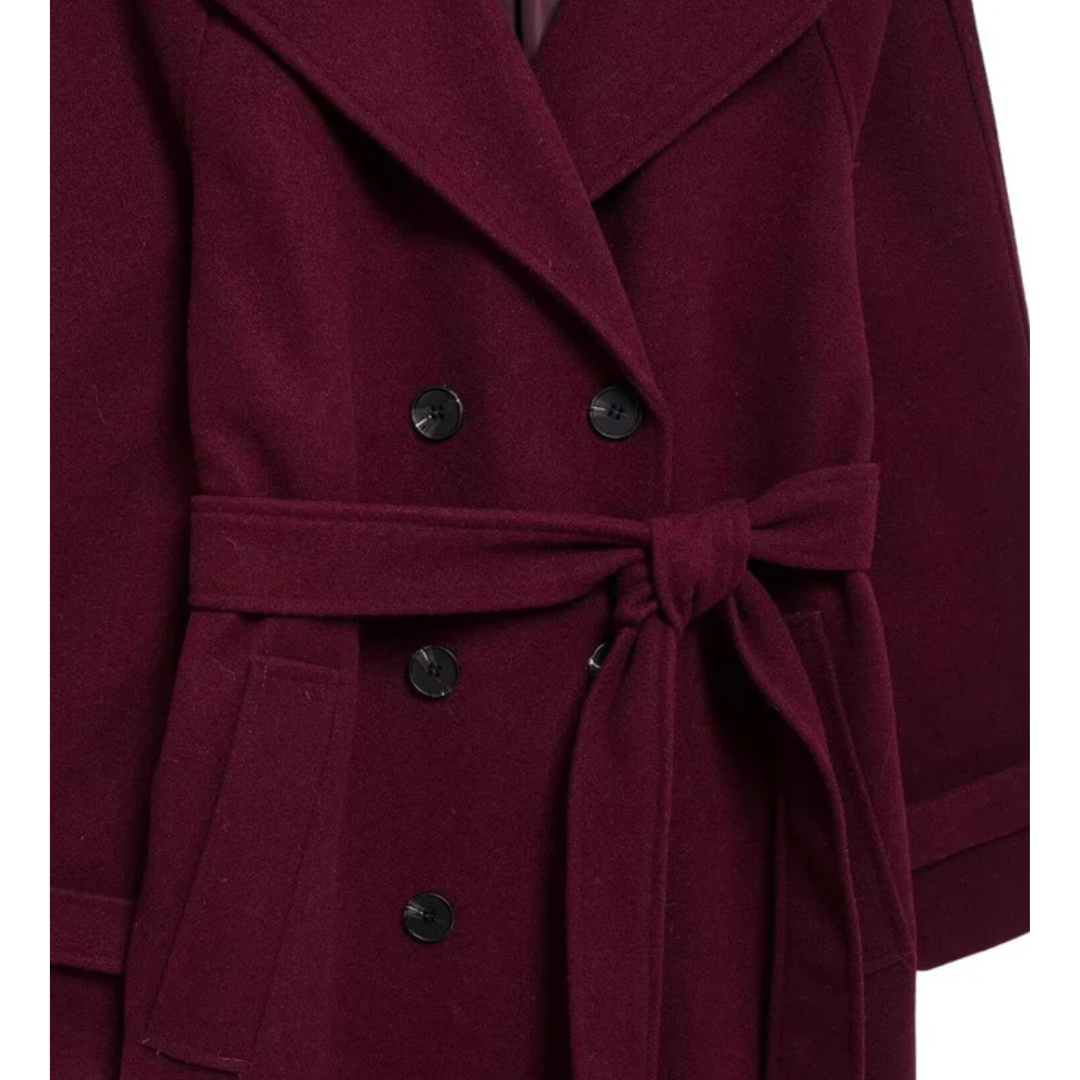 Monaco - Classy Burgundy Jas Korting 1